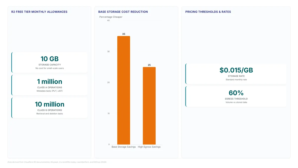 Costs: Why Zero Egress Changes Math