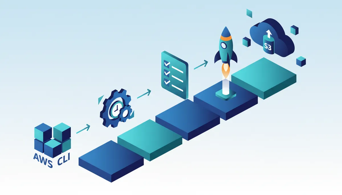 Conceptual illustration for Implementing Automated Backup Pipelines with AWS CLI and Restic