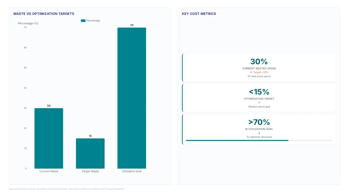 Cloud cost optimization: Stop the 30% waste leak