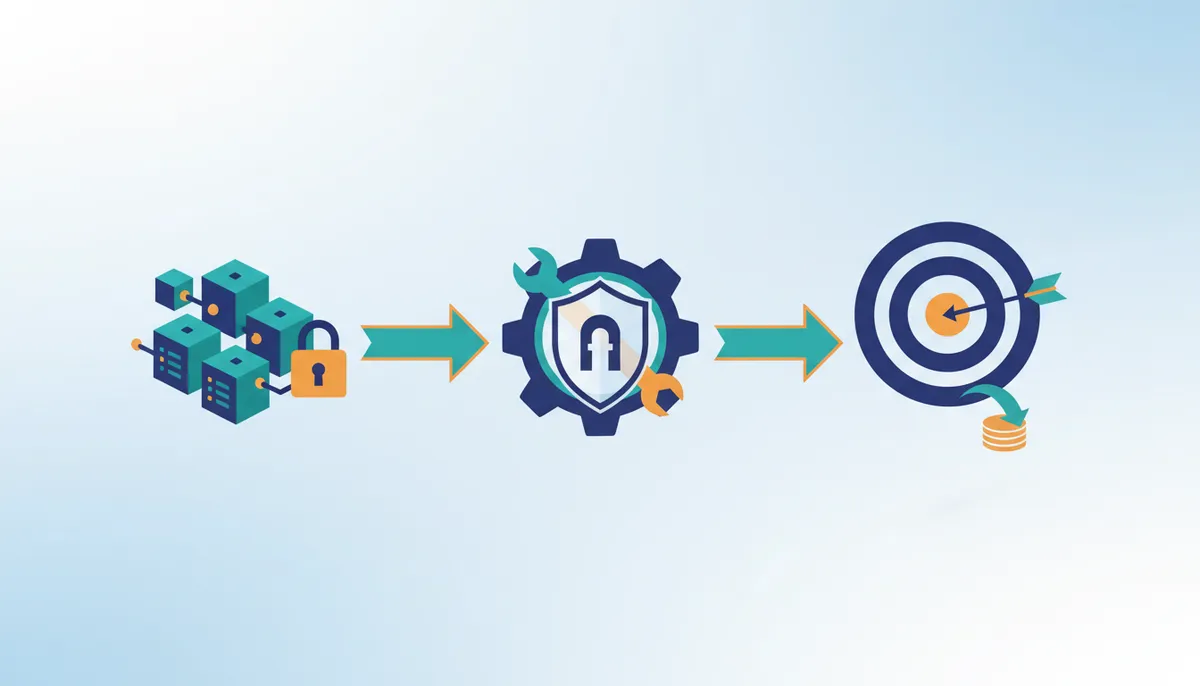 Conceptual illustration for Strategic Value of Direct-to-Vault Backup for Cost Reduction and Recovery Posture