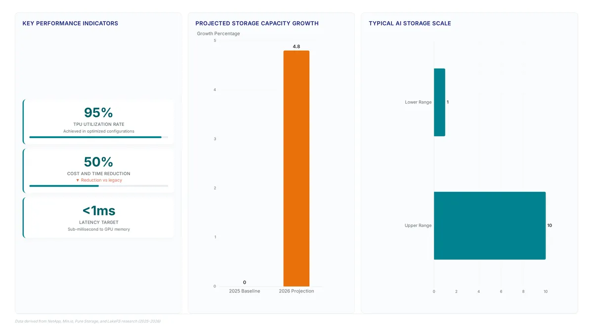 Legacy storage systems choke on massive AI data