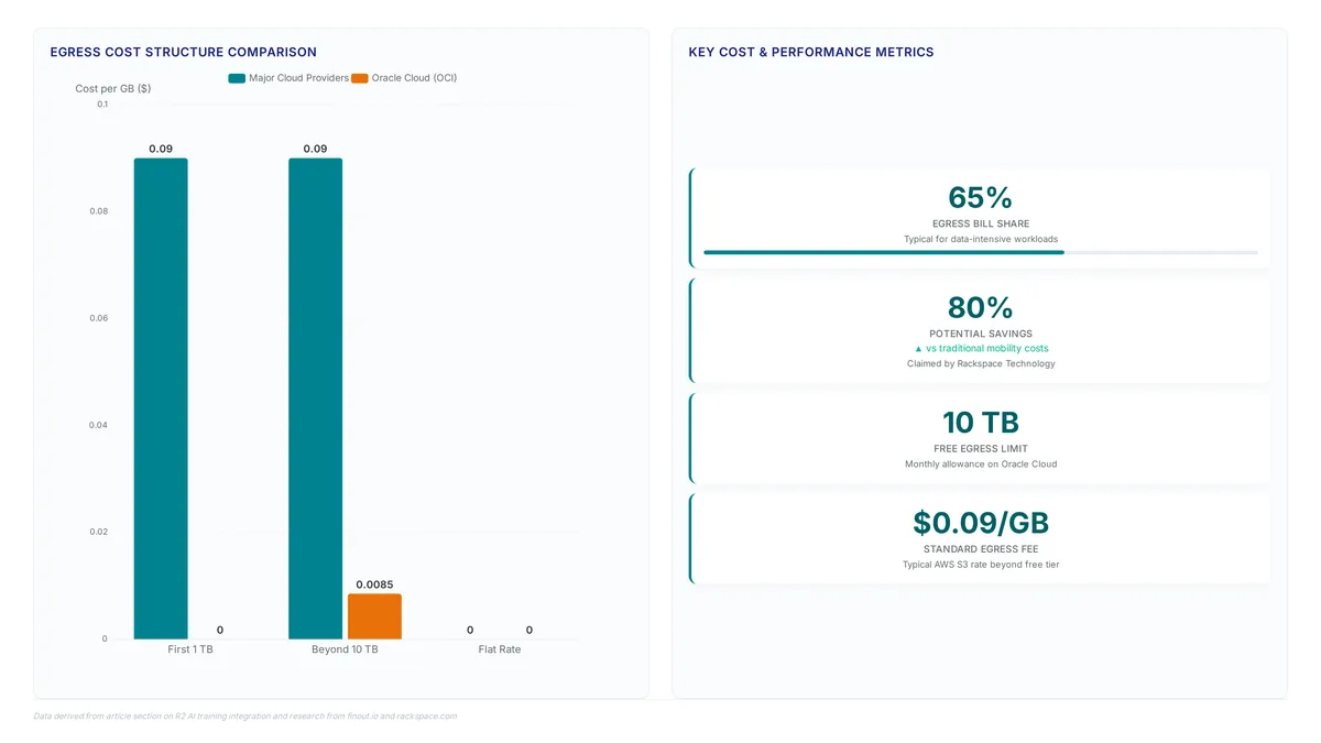 Egress fees trap you: Stop the 100TB cost leak