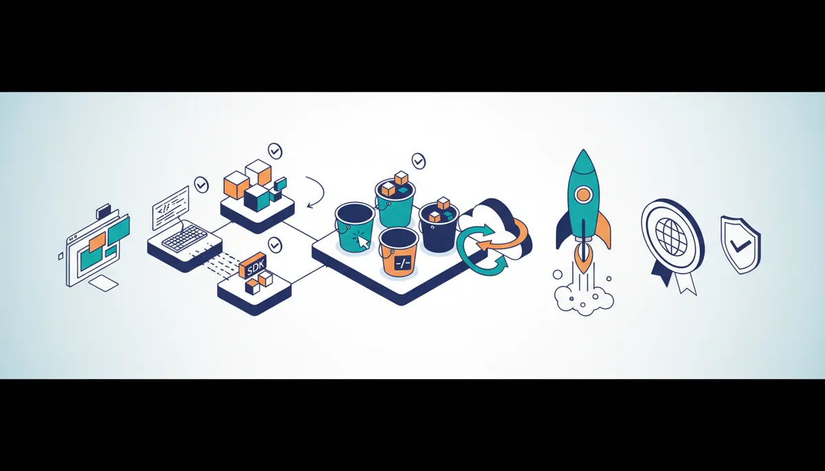 S3 storage buckets: managing flat architecture