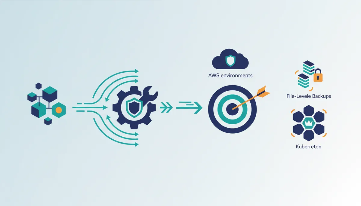 Conceptual illustration for Strategic Selection of Backup Tools and Storage Tiers for Cost Optimization